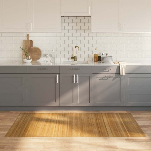 vidaXL Vloerkleed rechthoekig 100x200 cm bamboe naturel