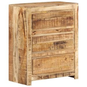 vidaXL Ladekast 60x33x75 cm massief mangohout