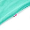 Kindershirt 128 mintkleurig