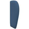 vidaXL Hoofdbord oor Blauw 40 x 23 x 6 cm Stof