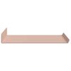 vidaXL Drijvende plank 4 pcs Roze 40 x 18 x 2,5 cm Staal