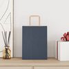 vidaXL Papieren zakken 250 st met hengsels 21x11x28 cm blauw