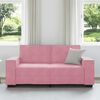 vidaXL Tweezitsbank 180x78x84 cm fluweel roze
