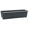 vidaXL Bloembakken voor Euro-pallets 24 pcs Grijs 36 x 13,5 x 9,5 cm