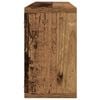 vidaXL Wandplank 2 pcs Oude hout 80 x 15 x 26 cm Bewerkt hout