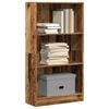vidaXL Boekenkast 60x24x109 cm bewerkt hout oud houtkleurig
