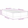 vidaXL Boxspringbed Lichtgrijs 120 x 190 cm Fluweel