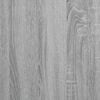 vidaXL Bartafel met rekken 101x40x103,5 cm bewerkt hout grijs sonoma