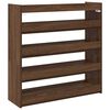 vidaXL Schoenenrek 80x25x81 cm bewerkt hout bruin eikenkleur