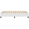 vidaXL Bedframe zonder matras 120x190 cm kunstleer wit
