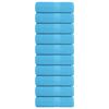 vidaXL Washandjes FROGN 10 st 30x30 cm 360 g/m&sup2; turquoise