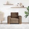vidaXL Sofa Stoel Bruin 60 cm Stof
