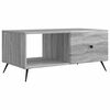 vidaXL Salontafel Grijs sonoma 90 x 50 x 40 cm Bewerkt hout