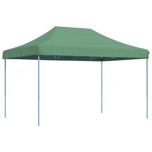 vidaXL Partytent inklapbaar pop-up 410x279x315 cm groen