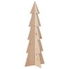 vidaXL Kerstdecoratie kerstboom 112 cm massief grenenhout
