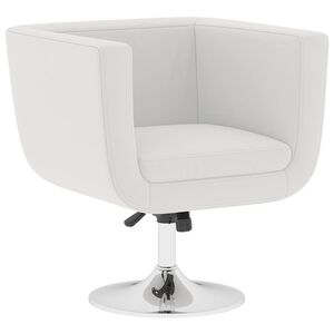 vidaXL Barkruk kunstleer wit