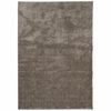 vidaXL Vloerkleed ISTAN hoogpolig glanzend 120x170 cm grijs