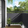 vidaXL Balkon Scherm PU gecoat oxford alu