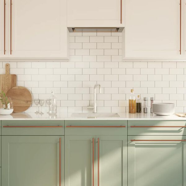 vidaXL Handvatten 5 st 480 mm roestvrij staal bronskleurig