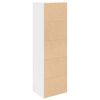 vidaXL Boekenkast 31x24x102 cm bewerkt hout wit