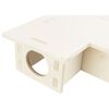 TRIXIE Knaagdierenhuis 3 kamers 25x10x25 cm hout