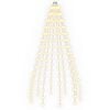 vidaXL Kerstlampjes 150 LED's Warmwit 150 cm