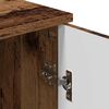 vidaXL Badkamer Kast Oud Hout 30 x 31,5 x 61 cm Bewerkt hout & Metaal