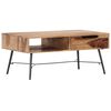vidaXL Salontafel 88x55x40 cm massief acaciahout
