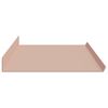 vidaXL Drijvende plank 4 pcs Roze 100 x 18 x 2,5 cm Staal