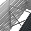 vidaXL Plantenbak verhoogd 160x40x45 cm gegalvaniseerd staal antraciet