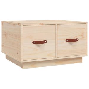 vidaXL Salontafel 60x53x35 cm massief grenenhout