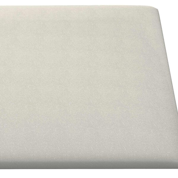 vidaXL Wandhoofdbord 12 pcs Cr&egrave;me 30 x 15 cm Fluweel