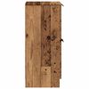 vidaXL Dressoirs 2 st 30x30x70 cm bewerkt hout oud houtkleurig