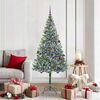 vidaXL Kunstkerstboom met 300 LED Groen 180 cm PVC en Staal