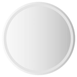 vidaXL LED Badkamer Spiegel Transparant &Oslash; 70 cm gehard glas