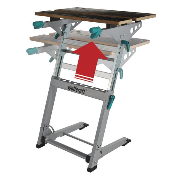 wolfcraft Werkbank met bankschroef Master 700 6908000