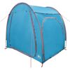 vidaXL Fietstent met dak met opslag Blauw 218 x 156 x 180 cm