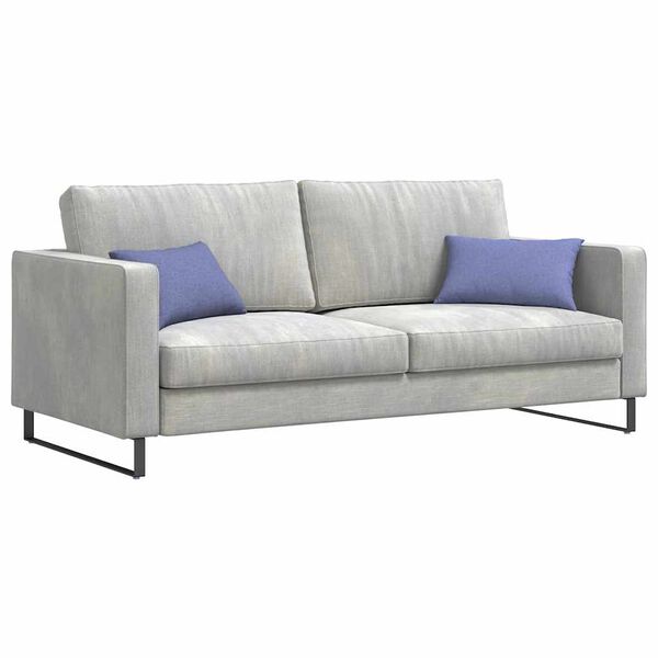 vidaXL Sofa Kussens 2 stuks Jeans Blauw 50 x 30 cm Stof