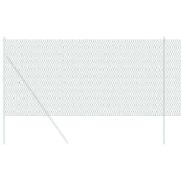 vidaXL Hexagon Hek Groen 1.2 x 50 m Staal