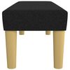 vidaXL Bankje 100x30x30 cm stof zwart
