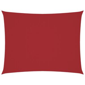 vidaXL Zonnescherm rechthoekig 2,5x3,5 m oxford stof rood