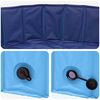 vidaXL Opvouwbaar zwembadd voor honden Blauw 160 x 160 x 30 cm PVC
