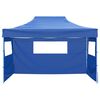 vidaXL Partytent Blauw 280 x 410 x 315 cm Oxford Stof