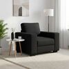 vidaXL Fauteuil 100x77x82 cm stof zwart