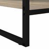 vidaXL Salontafel Sonoma 80 x 50 x 40 cm Bewerkt hout