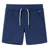 Kindershorts met trekkoord 92 donkerblauw