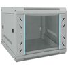vidaXL Netwerk kabinet met opslag Grijs 53 x 60 x 45 cm Staal