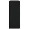 vidaXL Bovenkast 69,5x34x90 cm zwart
