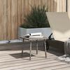 vidaXL Tuin salontafel rechthoekig 40x40x37 cm poly rattan grijs
