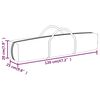vidaXL Partytent inklapbaar 3x3 m wit